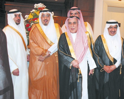 المالك يحتفل بزفاف كريمته