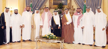 د. الغامدي يحتفل بزفاف ابنه على كريمة الشيخ عون الغامدي