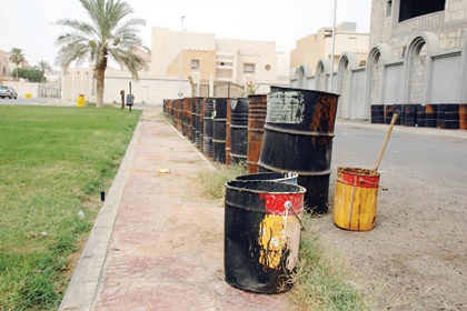 في النخيل!