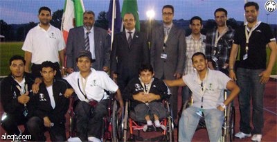 تأهل اللاعب السعودي جمعان الزهراني إلى نهائي سباق 100م بعد تحقيقه المركز الرابع في التصفيات التمهيدية للسباق ضمن فعاليات بطولة ا