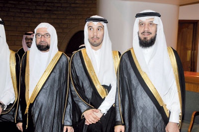 الرشيد والفايز يحتفلان بـ «محمد»