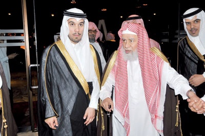 الرشيد والفايز يحتفلان بـ «محمد»