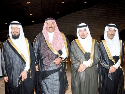 الرشيد والفايز يحتفلان بـ «محمد»