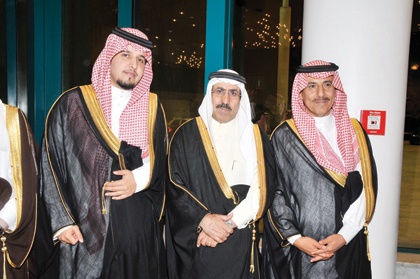 آل الشيخ والصحابي يحتفلان بـ"فيصل"