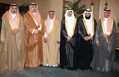الربيق والشعلان يحتفلان بـ"سامي"