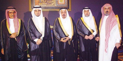 أبا الخيل والنعيم تحتفلان بـ «ماجد»