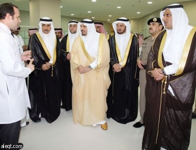 نائب أمير القصيم يزور مستشفى الحبيب ويطلع على أقسامه