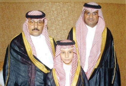 السويلم والدوس يحتفلون بـ «سامي»