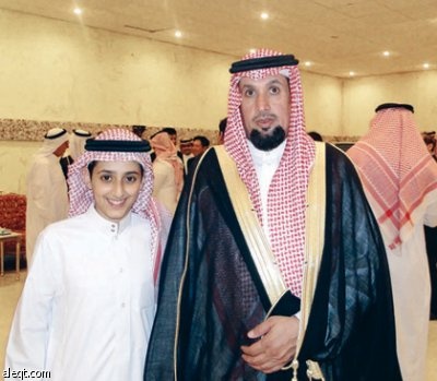 العمران والهذيلي يحتفلان بـ «عبد العزيز»