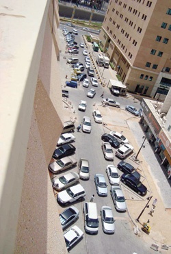 وقوف خاطئ رغم التنظيم