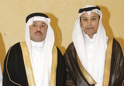 أسرتا الحناكي والجويعي تحتفلان بـ «خالد»