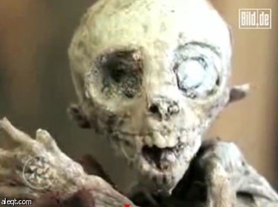تلفزيون المكسيك يزعم اكتشاف طفل من كوكب آخر في مزرعة