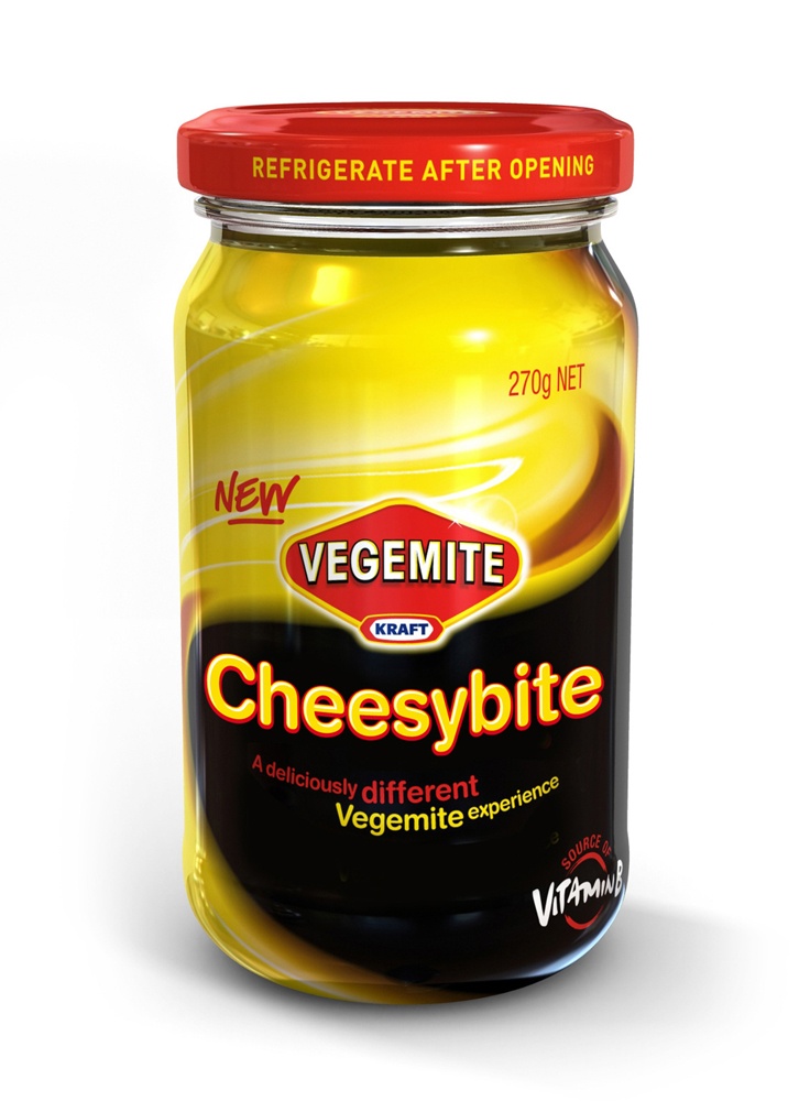 شركة كرافت العالمية للمواد الغذائية تغير اسم منتجها من  iSnack2 إلى Vegemite بناءا على رغبة الاستراليين والنيوزيلنديين.