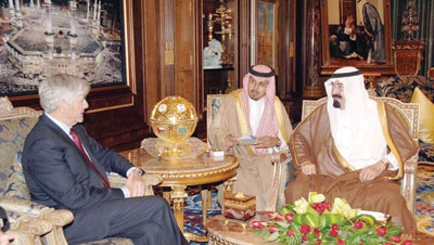خادم الحرمين وولي عهد بلجيكا يبحثان التعاون المشترك بين البلدين