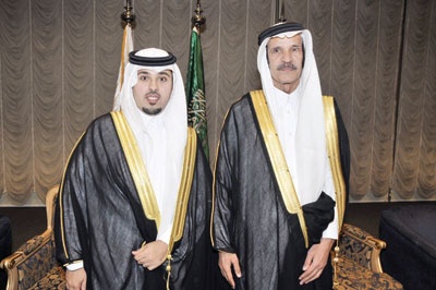 أسرتا الشدي وآل الشيخ تحتفلان بحسام