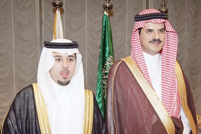 أسرتا الشدي وآل الشيخ تحتفلان بحسام