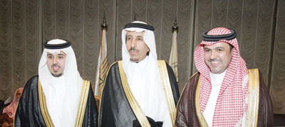 أسرتا الشدي وآل الشيخ تحتفلان بحسام