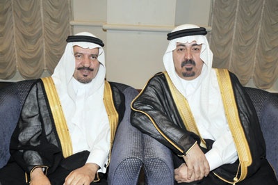 أسرتا الشدي وآل الشيخ تحتفلان بحسام