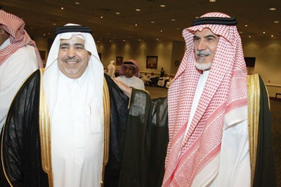أسرتا الشدي وآل الشيخ تحتفلان بحسام