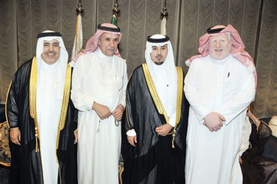 أسرتا الشدي وآل الشيخ تحتفلان بحسام
