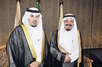 أسرتا الشدي وآل الشيخ تحتفلان بحسام