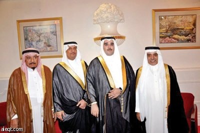 أسرتا الحميدان والشويرخ تحتفلان بعبد الله
