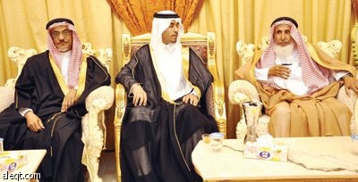 أسرتا آل محسن والعجلان تحتفلان بعبد الإله
