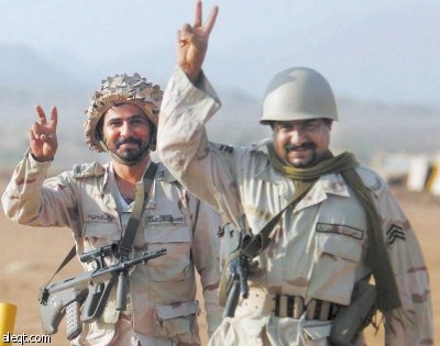 القوات السعودية تواصل قصفها مواقع المتسللين في جبال الرميح ودخان والدود