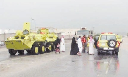 البرد يجتاح المناطق الوسطى والشمالية والشرقية للمملكة