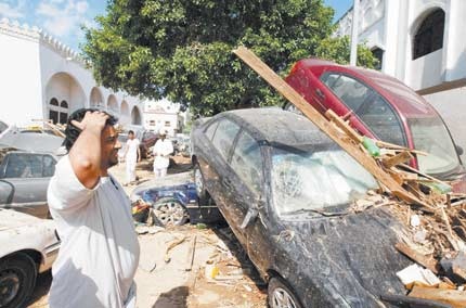 «الدفاع المدني»: 9 أحياء مهددة بالخطر حال وقوع كارثة  «المسك»