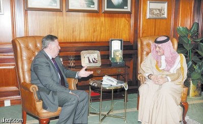 الأمير سعود الفيصل يستقبل وزير خارجية كوسوفا