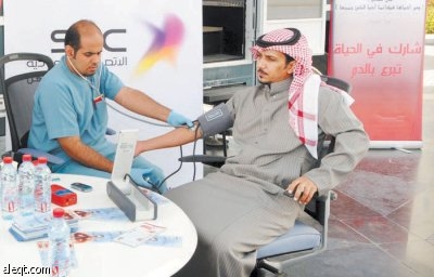 «الاتصالات السعودية» تنظم حملة تبرع بالدم للمرابطين على الحدود