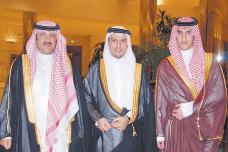 الشدي يحتفل بزفاف ابنه عبد العزيز