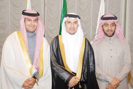 الشدي يحتفل بزفاف ابنه عبد العزيز