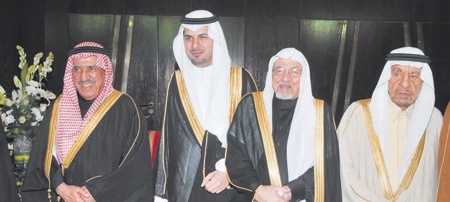 الدريس والسديري يحتفلون بزواج عبد المحسن وثريا