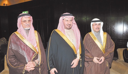 الدريس والسديري يحتفلون بزواج عبد المحسن وثريا