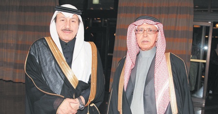 الدريس والسديري يحتفلون بزواج عبد المحسن وثريا
