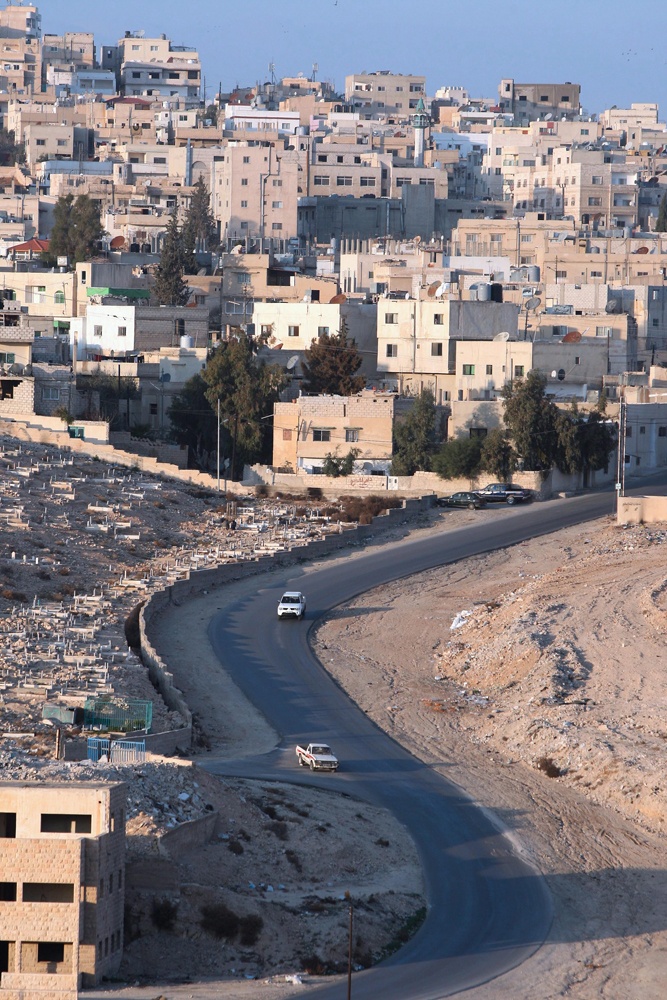منطقة عوجان التابعة لمحافظة الزرقاء في شرق العاصمة الأردنية.