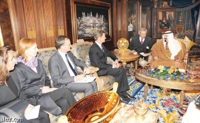 خادم الحرمين الشريفين يستقبل وزير الخارجية الألماني