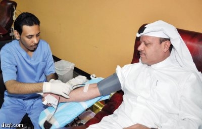 موظفو «ساب» يتبرعون بالدم لصالح الجنود على الحدود الجنوبية