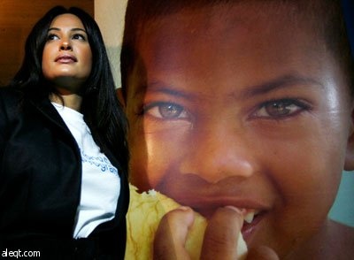 الفنانة هند صبري سفيرة الامم المتحدة في برنامج لمكافحة الجوع