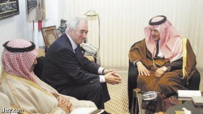 الأمير سعود الفيصل يستقبل السفير الإسباني