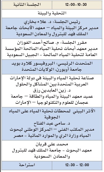 انطلاق مؤتمر تحلية المياه في البلدان العربية في الرياض.. غداً