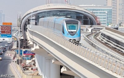 دبي تفتتح سبع محطات مترو نهاية الشهر