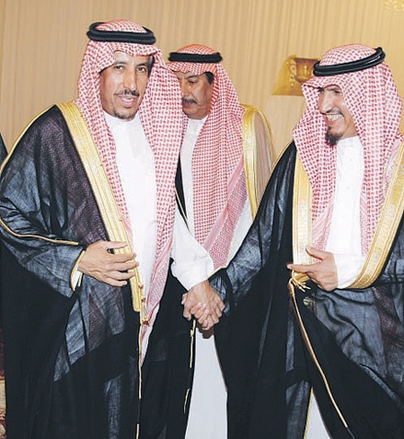 أسرة النمر تحتفل بزفاف عبد العزيز