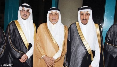 الأمير سعود بن ثنيان يحتفل بزفاف كريمته إلى فيصل آل الشيخ