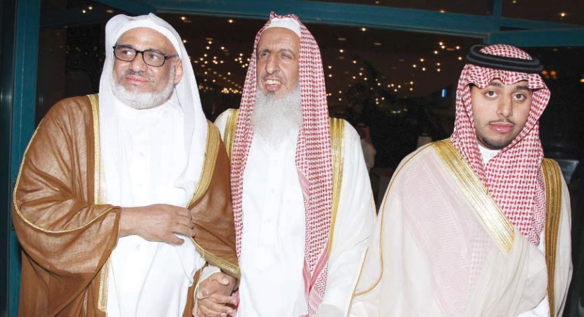الأمير سعود بن ثنيان يحتفل بزفاف كريمته إلى فيصل آل الشيخ