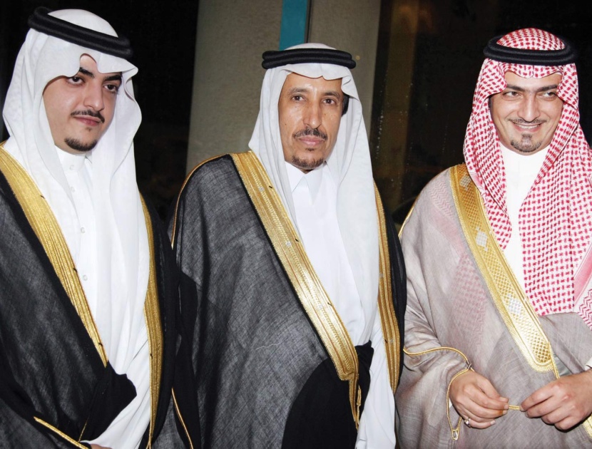 الأمير سعود بن ثنيان يحتفل بزفاف كريمته إلى فيصل آل الشيخ