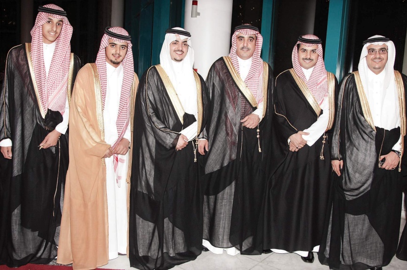 الأمير سعود بن ثنيان يحتفل بزفاف كريمته إلى فيصل آل الشيخ