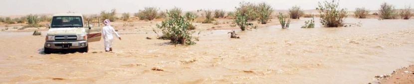 جريان شعيب صلبوخ وبنبان.. والتحذير من تهاون سائقي الدفع الرباعي